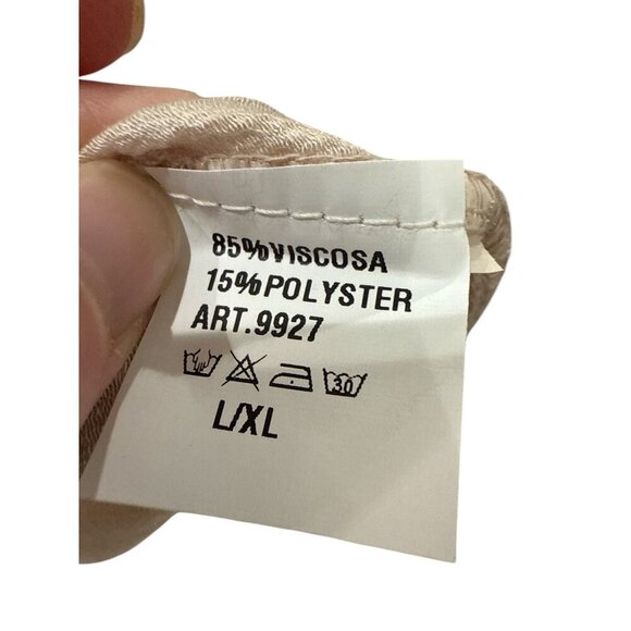 Cobblestone Living Belisa Pleated Button Up Blouse Made in Italy Size L/XL NWT - Picture 8 of 8